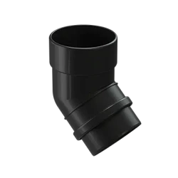 Колено трубы d-100 мм 45° ПВХ Döcke Lux