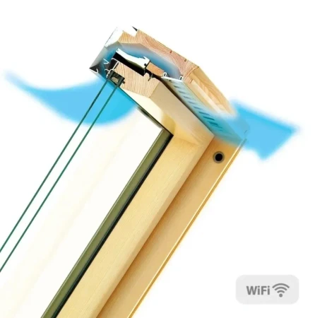 Мансардное окно Fakro LUX FTP-V U3 WiFi   фото