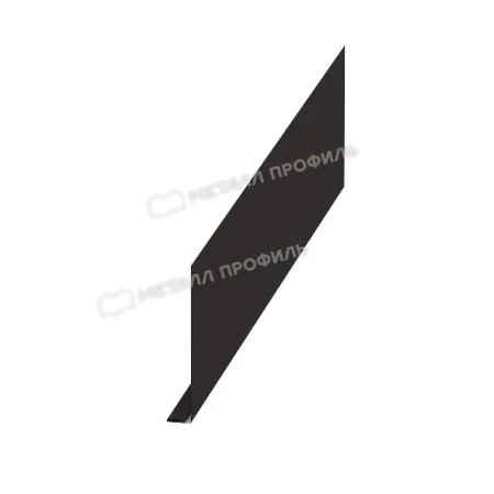 Планка карнизного свеса Металл Профиль 200x30x2000 0,50 PURETAN цвет RR 32 Планка карнизного свеса Металл Профиль 200x30x2000 0,50 PURETAN цвет RR 32