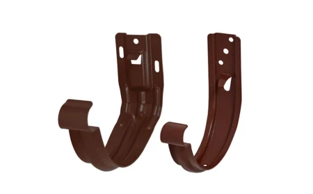 Крюк крепления желоба d-150 мм универсальный Aquasystem Premium Pural Matt 4,0 RAL 8017