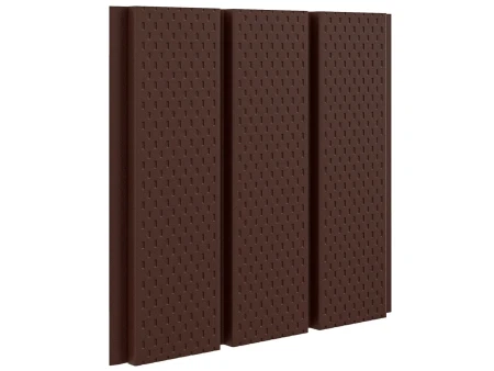 Металлический софит Аквасистем Rooftop Matte 0,5 с полной перфорацией Ral 8017