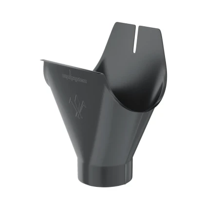 Воронка желоба выпускная d-125x90 мм Aquasystem Comfort Полиэстер 0,55 RAL 7024