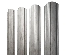 Штакетник Grand Line Полукруглый Slim Print Elite 0,45 фигурный