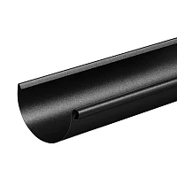 Желоб водосточный d-150 мм 3 м Аквасистем Премиум PU Matt 0,6 RAL 9005