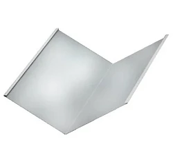 Планка ендовы нижняя Металл Профиль 298x298x2000 Цинк 0,4 Планка ендовы нижняя Металл Профиль 298x298x2000 Цинк 0,4