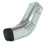 Колено трубы гофрированное Grand Line Vortex Цинк 0,45   фото