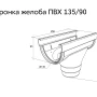 Воронка желоба ПВХ d-135x90 мм Grand Line Дизайн   фото
