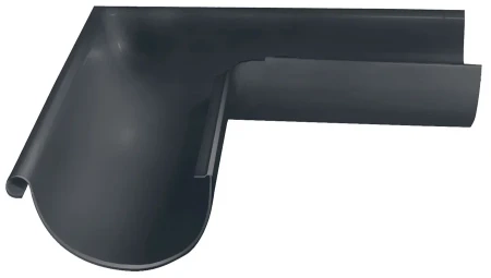 Угол желоба наружный d-125 мм 90 гр Grand Line Optima Matt Полиэстер Matt 0,55 RAL 7024