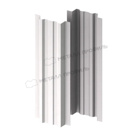 Прямоугольный Lane Полиэстер 0,45 RAL 9003 прямой