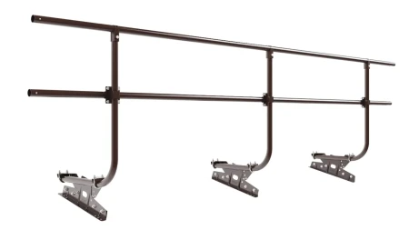 Для фальцевой кровли h-0,9х3 м, Ral 8017