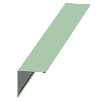 Планка угла наружного Металл Профиль 115x115x2000 0,5 Norman цвет RAL 6019