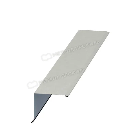 Планка торцевая Металл Профиль 135x145x2000 0,5 Norman цвет RAL 9002