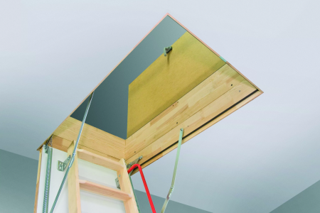 Защитный утепляющий верхний короб LXW RU 60x130 для чердачных лестниц Fakro   фото