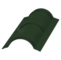 Планка конька круглого Металл Профиль R110x2000 Viking E 0,5