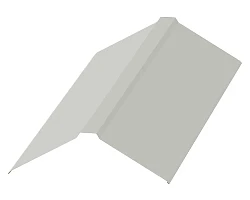 Планка конька плоского Металл Профиль 120x120x2000 Norman 0,5