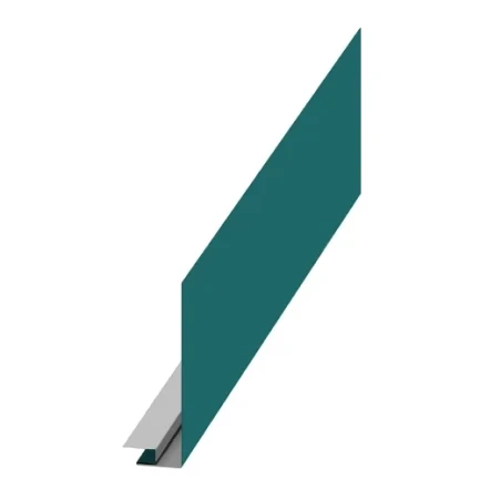 Планка карнизного свеса сложная  Металл Профиль 185x50x2000 0,45 Полиэстер цвет RAL 5021