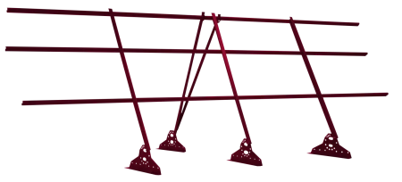 Универсальное h-1,2х3 м, Ral 3003