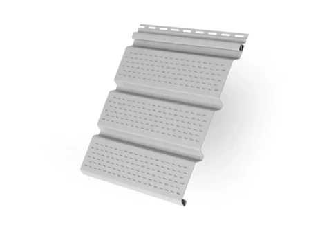 Виниловый софит Grand Line T4 Классика с полной перфорацией белый