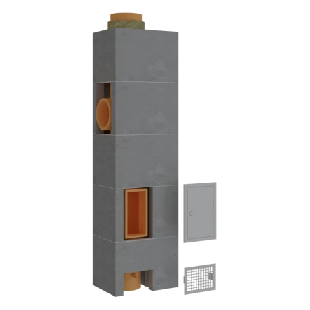 Основание Schiedel Uni 3 пм для одноходового дымохода с вентканалом Ø-160L мм