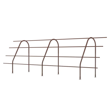 H-1,2х3 м, RAL 8017