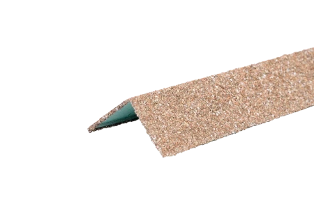 Уголок металлический наружный Hauberk (гранулят) античный