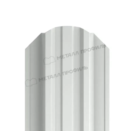 Прямоугольный Trapeze Полиэстер 0,45 RAL 9003 фигурный