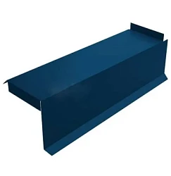 Планка сегментная торцевая правая Металл Профиль 400 мм Puretan 0,5 Планка сегментная торцевая правая Металл Профиль 400 мм Puretan 0,5