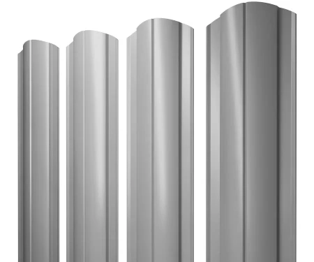 Полукруглый Slim Полиэстер 0,45 RAL 7004 фигурный Полукруглый Slim Полиэстер 0,45 RAL 7004 фигурный