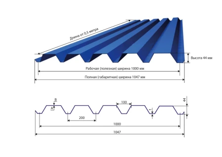С-44 Полиэстер 0,5 Ral 3011