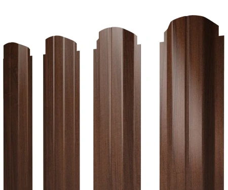 П-образный Print Elite 0,45 Choco Wood фигурный