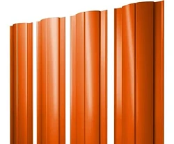 Штакетник Grand Line Круглый 128 Полиэстер 0,45 прямой