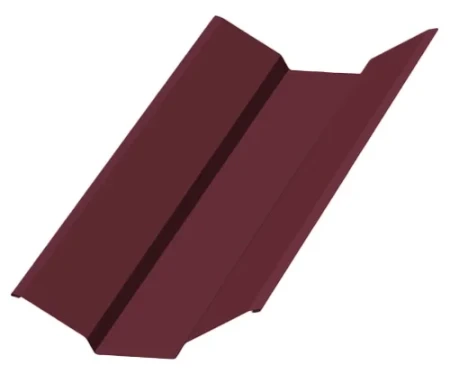 Планка ендовы верхняя Металл Профиль 76x76x2000 0,5 Norman цвет RAL 3005