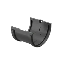 Соединитель желоба d-120 мм ПВХ Döcke Standard серый RAL 7024