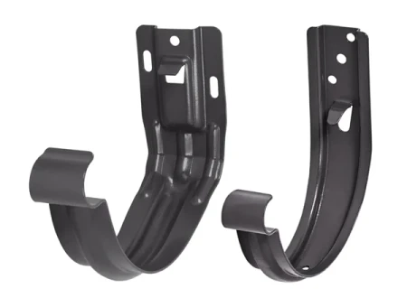 Крюк крепления желоба d-125 мм универсальный Aquasystem Premium Pural Matt 4,0 RAL 7024