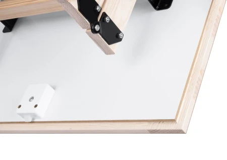 Чердачная люк-лестница Oman складная 4-х секционная Compact Termo   фото