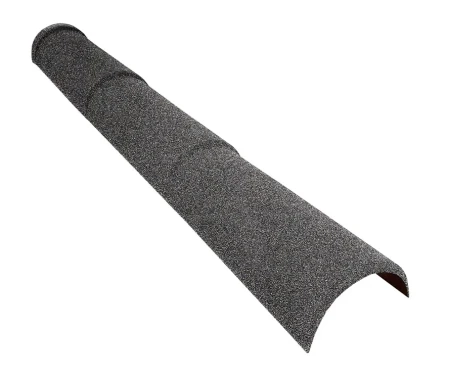 Конек полукруглый тройной для композитной черепицы Grand Line цвет Американо