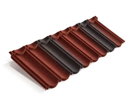 Лист MetroBond (красно-черный)