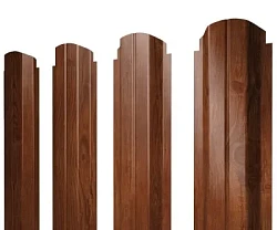 Штакетник Grand Line П-образный Print Elite 0,45 фигурный