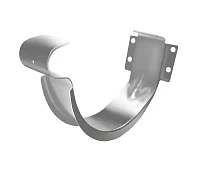 Крюк желоба d-125 мм короткий (карнизный) Grand Line PE Полиэстер двухсторонний 1,00 RAL 9003