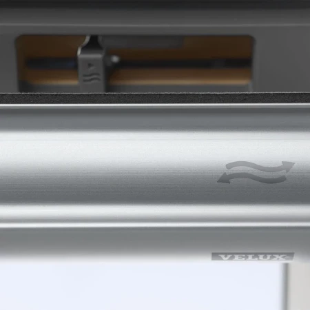 Проветривание при закрытом окне