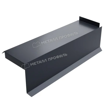 Планка сегментная торцевая правая Металл Профиль 350 мм 0,5 Norman цвет RAL 7024