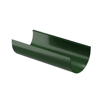 Желоб полукруглый ПВХ d-120 мм 3 м Döcke Standard зеленый RAL 6005