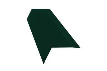 Планка карнизная Grand Line 100x65 0,5 Velur цвет RAL 6005