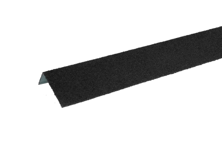 Наличник оконный металлический Hauberk (гранулят) черный