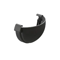 Заглушка желоба ПВХ Döcke Lux графит RAL 7024