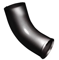 Колено стока d-90 мм 60 гр. Grand Line GL PU Полиуретан 0,6 RAL 9005