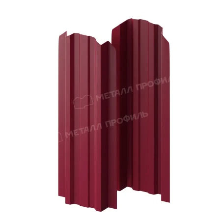 Прямоугольный Lane Полиэстер двухсторонний 0,45 RAL 3005 фигурный