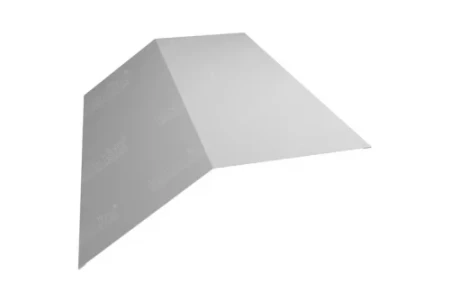 Планка конька плоского Grand Line 190x190 0,5 Satin цвет RAL 9003