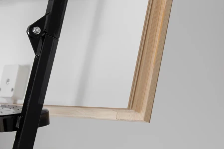 Чердачная люк-лестница Oman Складная 3-х секционная Metal T3 Extra   фото