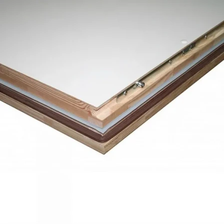 Чердачная люк-лестница Oman Складная 3-х секционная противопожарная Polar EI45   фото